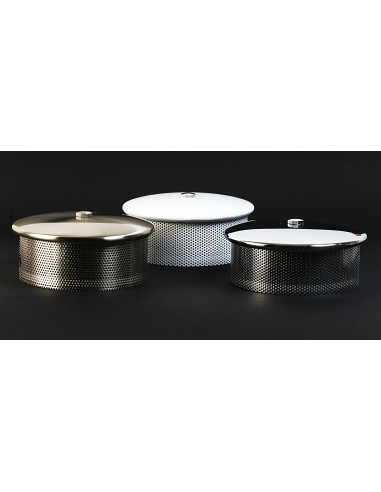 Basisteil Ringkerntransformator Halo-Vario 300VA / 300W Chrom