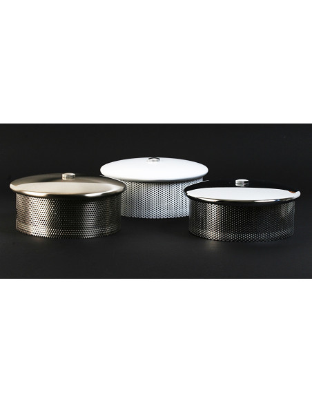 Basisteil Ringkerntransformator Halo-Vario 300VA / 300W Chrom